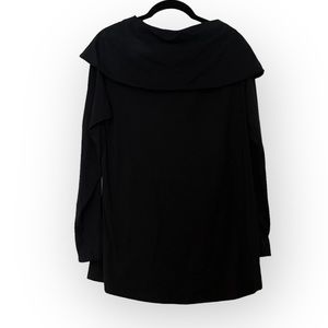 3/15💚 Joseph A. Black Over the Shoulder Long Sleeve Modal Top Size M